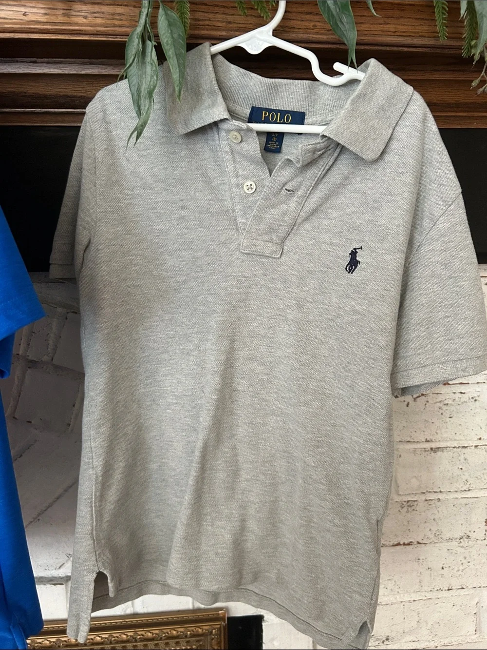 Under Armour Boys Royal Blue and Black, Gray Polo & Red Polo t-shirt
